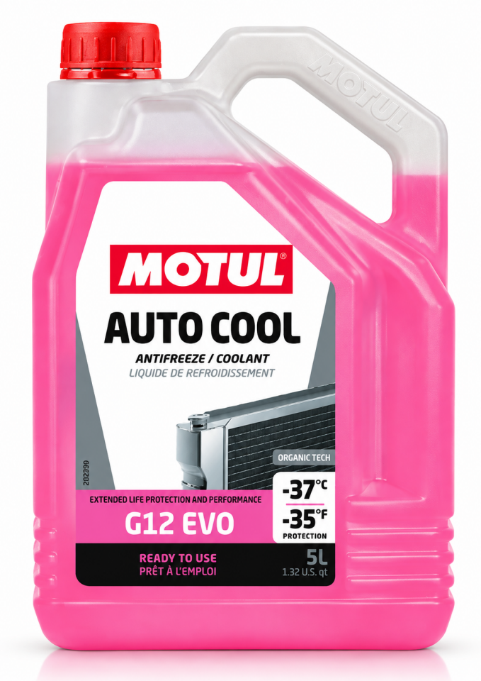 Motul Auto Cool G12 Evo 5 Lt (PEMBE) Antifriz