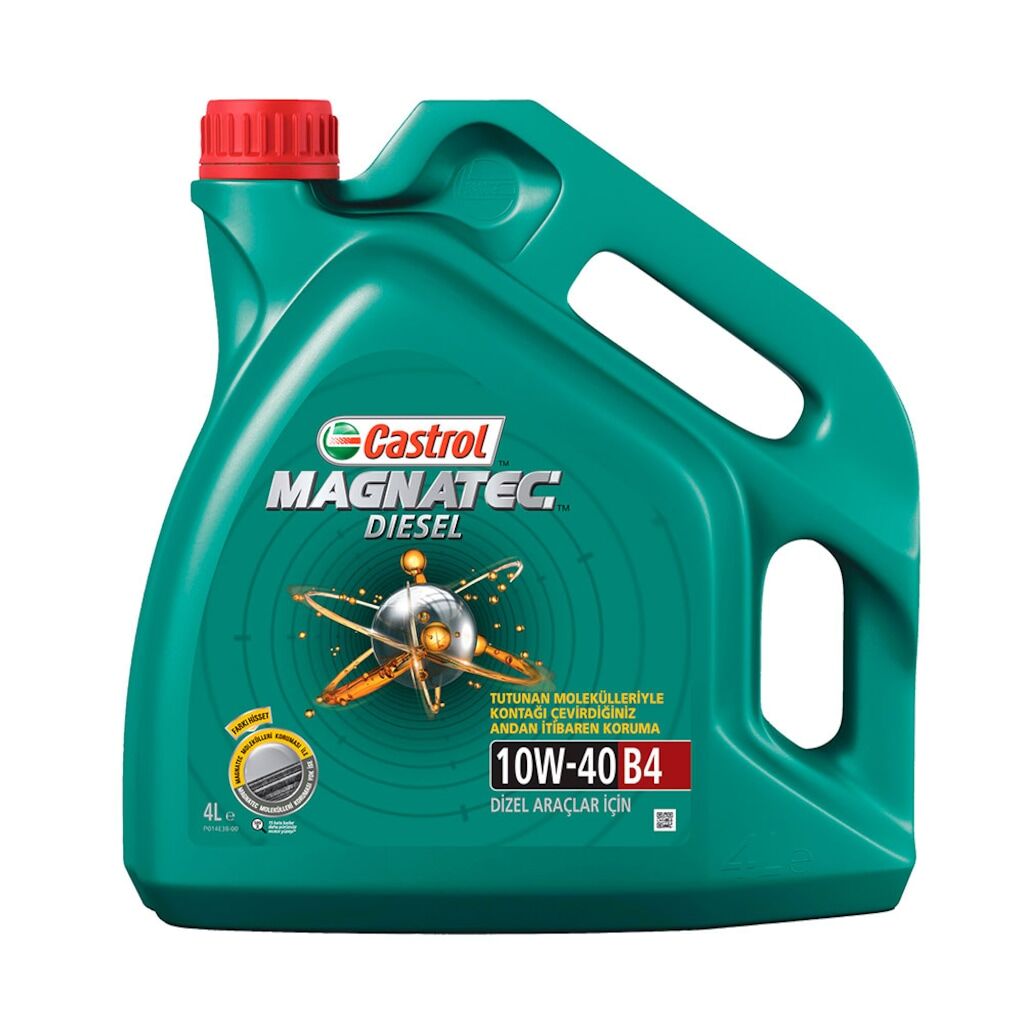Castrol Magnatec 10W-40 B4  Motor Yağı 4 L