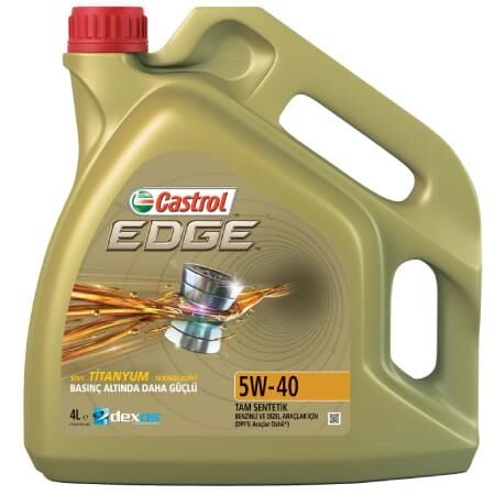 Castrol Edge 5W-40 Tam Sentetik DPF Motor Yağı  4 L