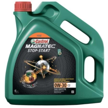 Castrol Magnatec Stop Start 0W30 C2, 4Lt. Motor Yağı