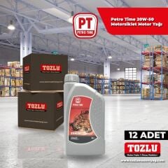 Petro Time 20W-50 Motor Yağı 1 L 12 Adet