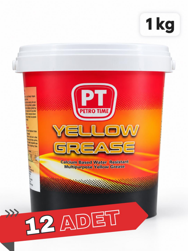Petro Time Sarı Gres 1 KG 12 Adet