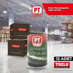 Petro Time Kauçuklu  Yeşil Gres 1 KG 12 Adet