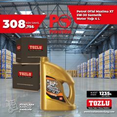Petrol Ofisi Maxima XT 5W-30 Sentetik Motor Yağı  4 L 4 Adet