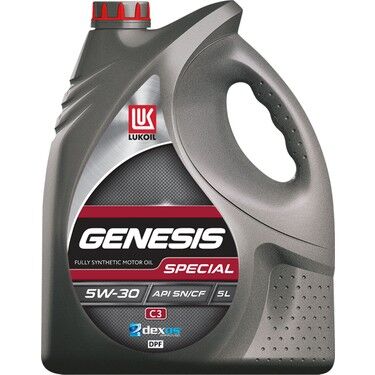 Lukoil Genesis 5W-30 Tam Sentetik DPF Motor Yağı  5 L