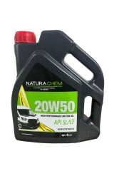 Naturachem 20W-50 Yüksek Performanslı Motor Yağı 4 Litre