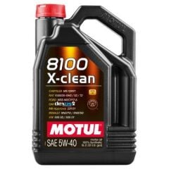 Motul 8100 X-Clean 5W-40 Motor Yağı 5 L
