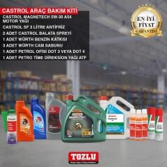 CASTROL MAGNATEC 5W-30 ARAÇ BAKIM KİTİ