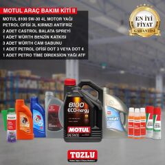 MOTUL 8100 ECO-NERGY 5W-30 ARAÇ BAKIM KİTİ II