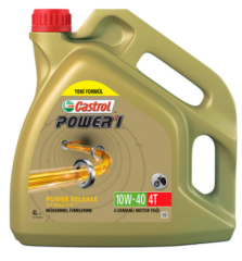 Castrol Power 1 4t 10W-40 Motosiklet Yağı 4L