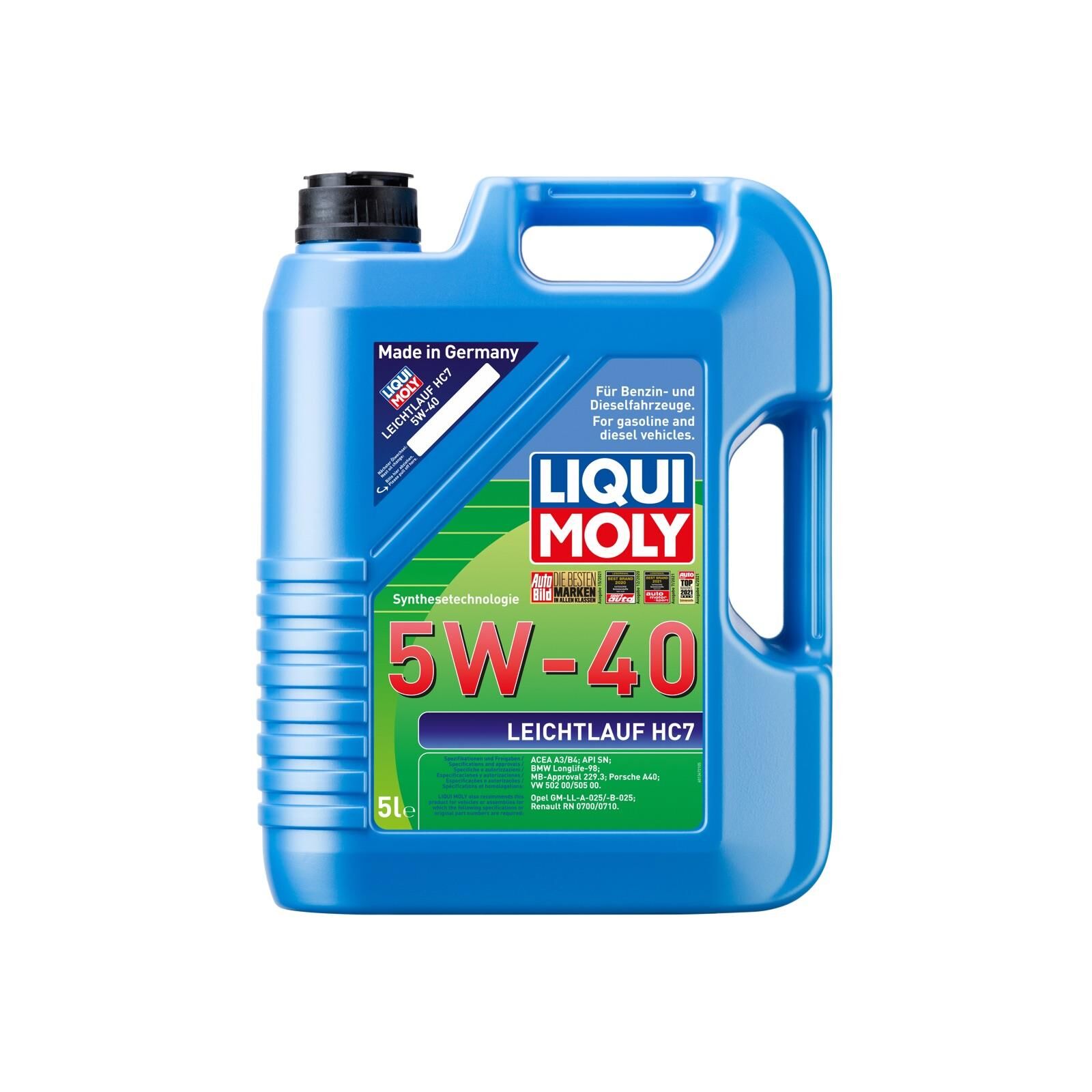 LIQUI MOLY LM - 1347 LEICHTLAUF HC7 5W40 5L