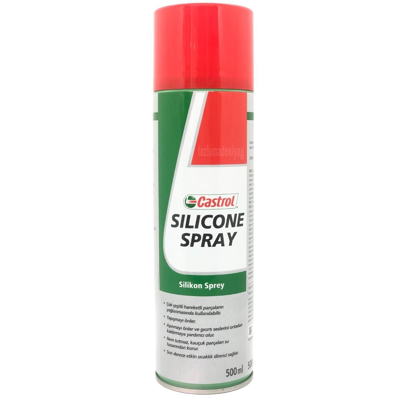 Castrol Silikon Sprey 500 Ml. 12 ADET