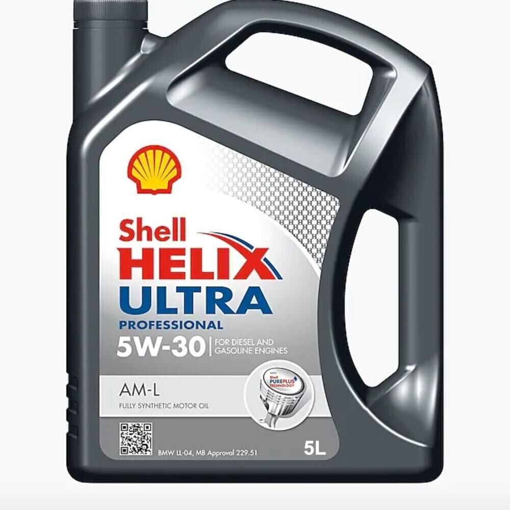 Shell Helix Ultra Pro Am-L 5W-30 Tam Sentetik Motor Yağı 5 L