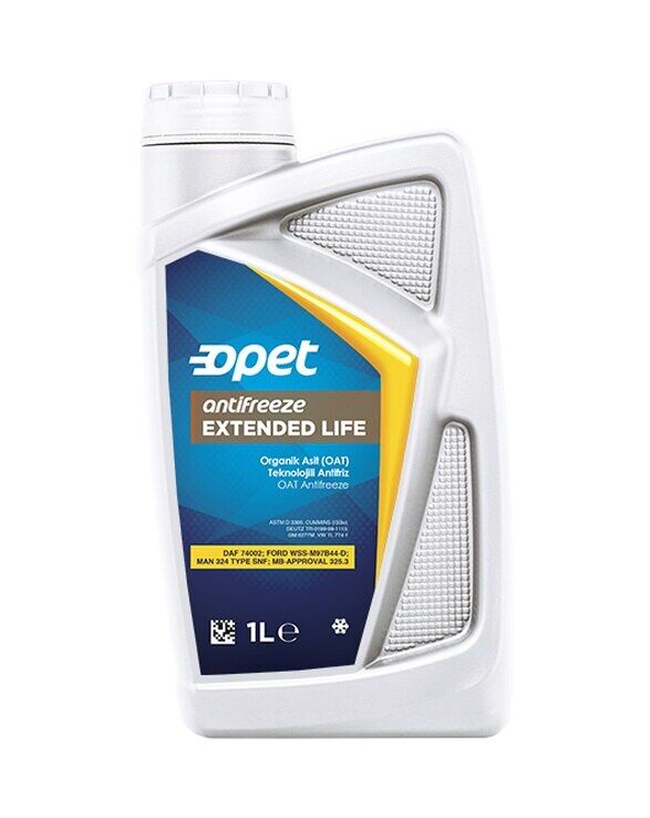 Opet Antifreeze Extended Life Kırmızı Antifriz 1 Litre