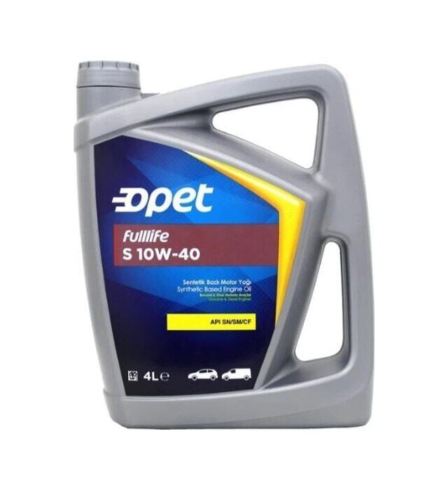 Opet Fulllife S 10W-40 Sentetik Motor Yağı 4 L