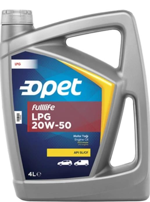 Opet Fulllife LPG 20W-50 Motor Yağı 4L