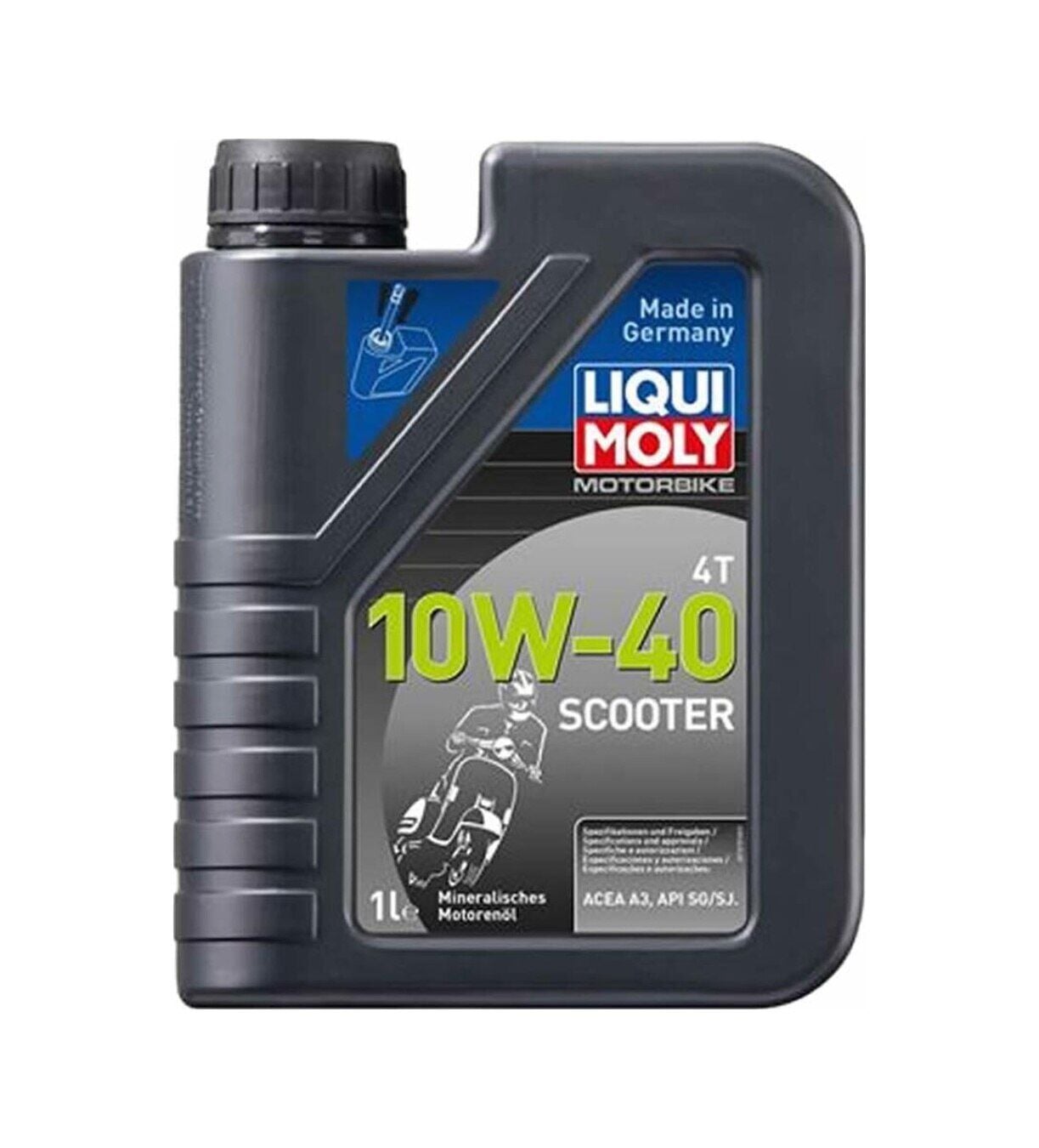 LIQUI MOLY 10W-40 4t Basic Scooter 1 L Motosiklet Yağı (1618)