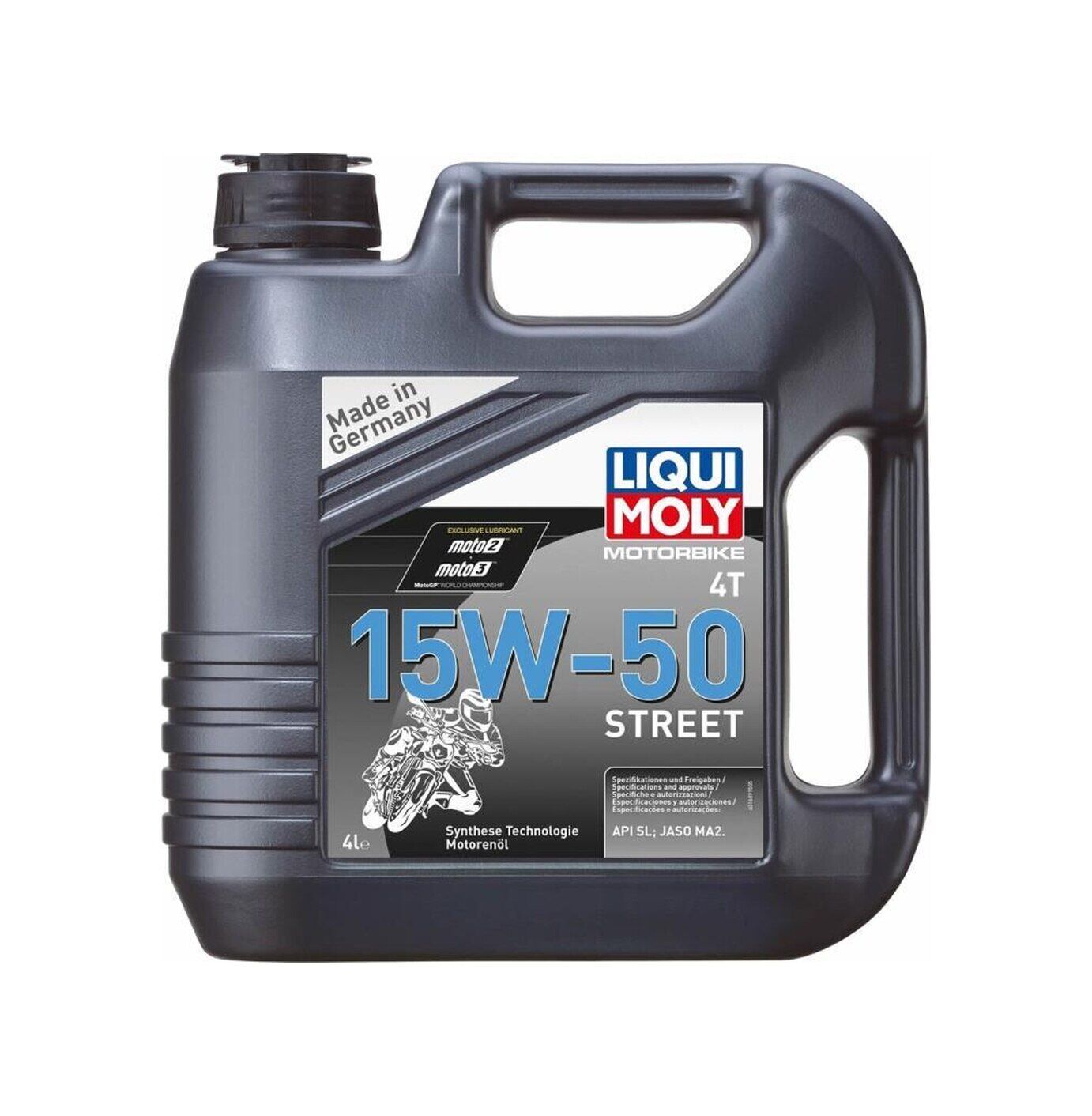 LIQUI MOLY 15W-50 4T Street Motosiklet Motor Yağı 4 L (1689)