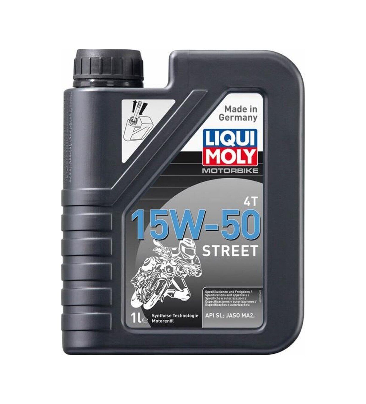 LIQUI MOLY 15W-50 4t Street 1 L Motosiklet Motor Yağı (2555)