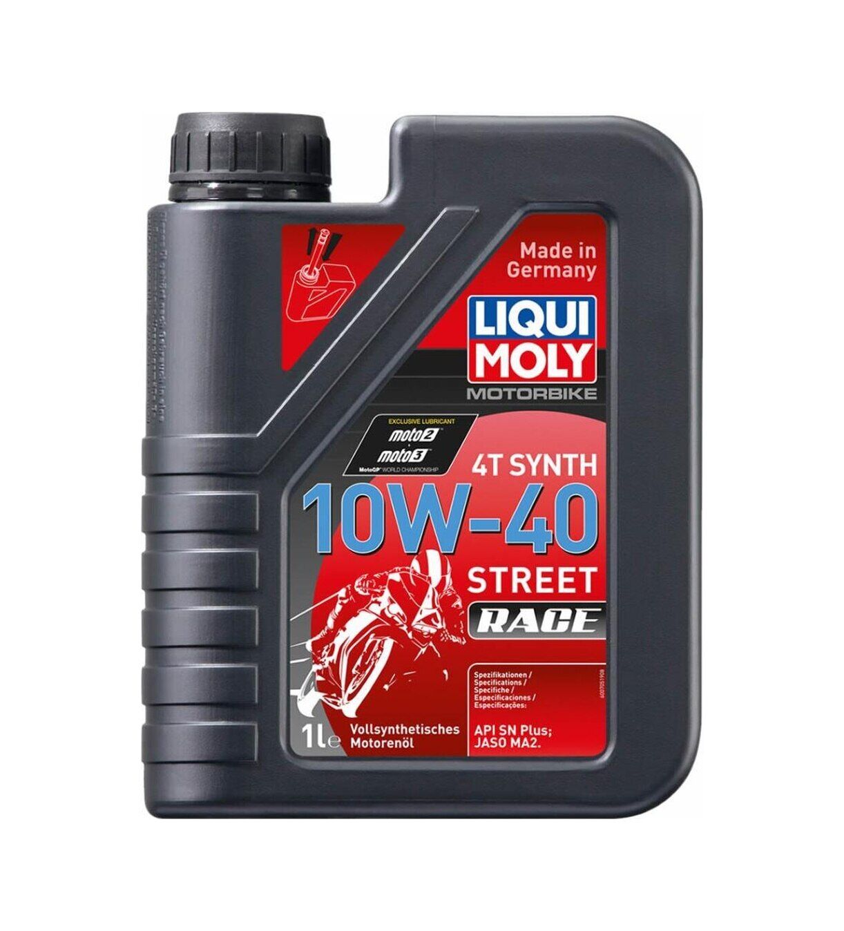 LIQUI MOLY 10W-40 4t Street Race 1 L Motosiklet Yağı (20753)