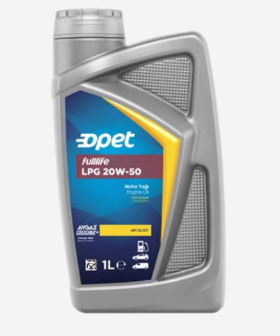 OPET FULLLIFE LPG 20W-50 1L MOTOR YAĞI