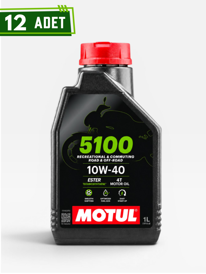 Motul 5100 4t 10w40 1lt (12 ADET)