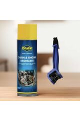 Putoline 500 ML AEROSOL PUTOLİNE CHAİN & ENGİNE DEGREASER ZİNCİR TEMİZLEME + TEMİZLEME FIRÇASI
