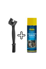 Putoline 500 ML AEROSOL PUTOLİNE CHAİN & ENGİNE DEGREASER ZİNCİR TEMİZLEME + TEMİZLEME FIRÇASI