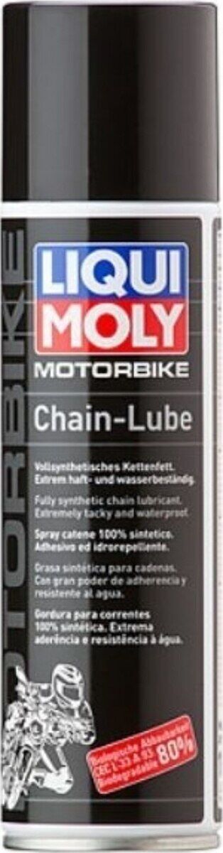 LIQUI MOLY Chain Lube Tam Sentetik Zincir Yağlama Spreyi 250 ML (1508)