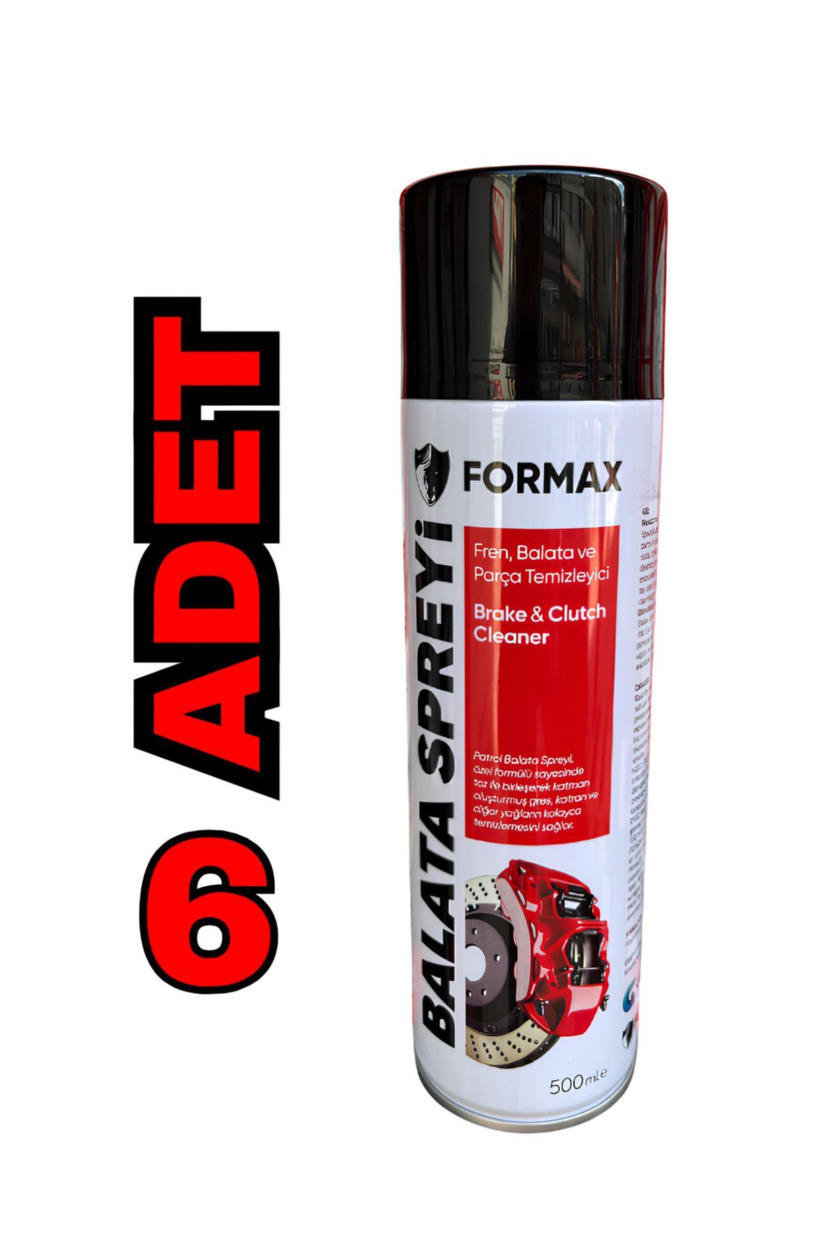 FORMAX Fren,Balata Ve Parça Temizleme Spreyi 500 Ml (6 Adet)