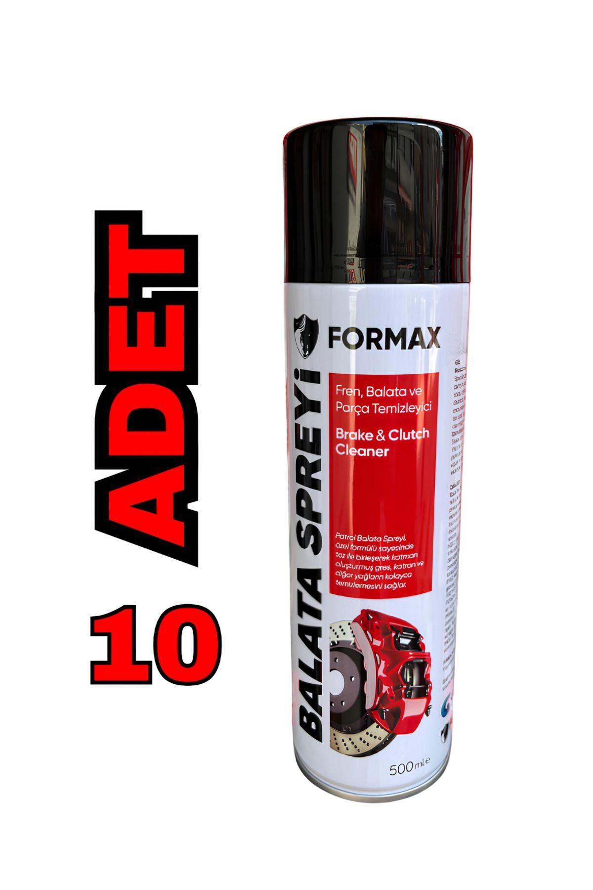FORMAX Fren,Balata Ve Parça Temizleme Spreyi 500 Ml (10 Adet)