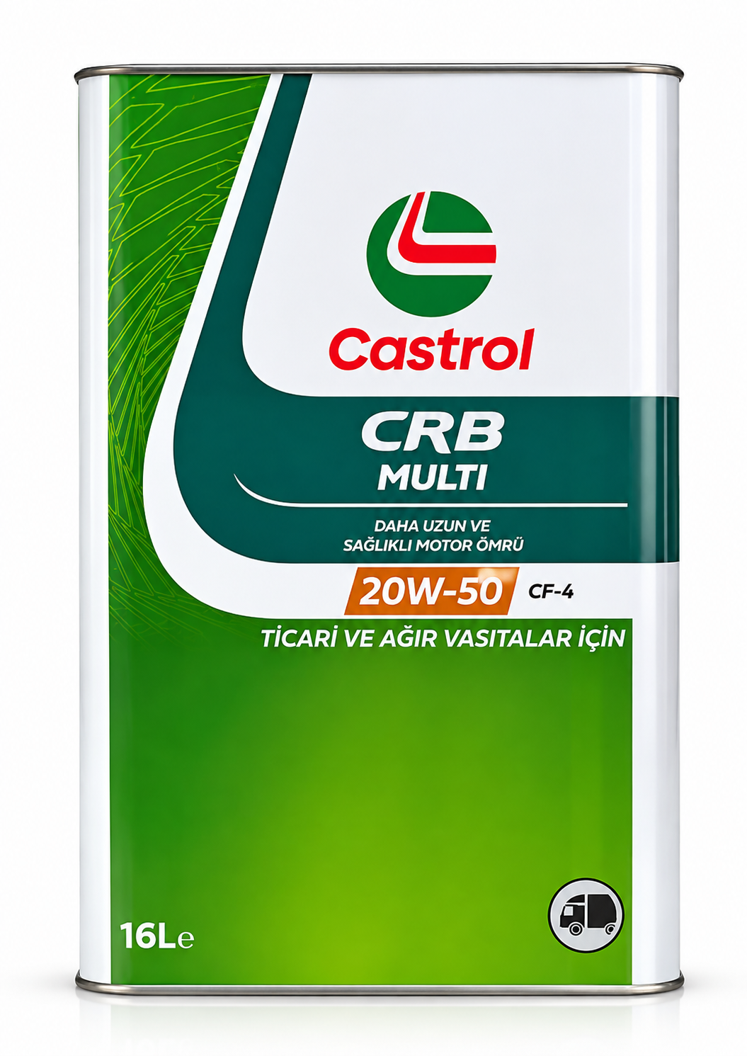 Castrol Crb Multi 20w/50 Cf-4 16 Litre Ticari Ve Ağır Vasıtalar Için Motor Yağı