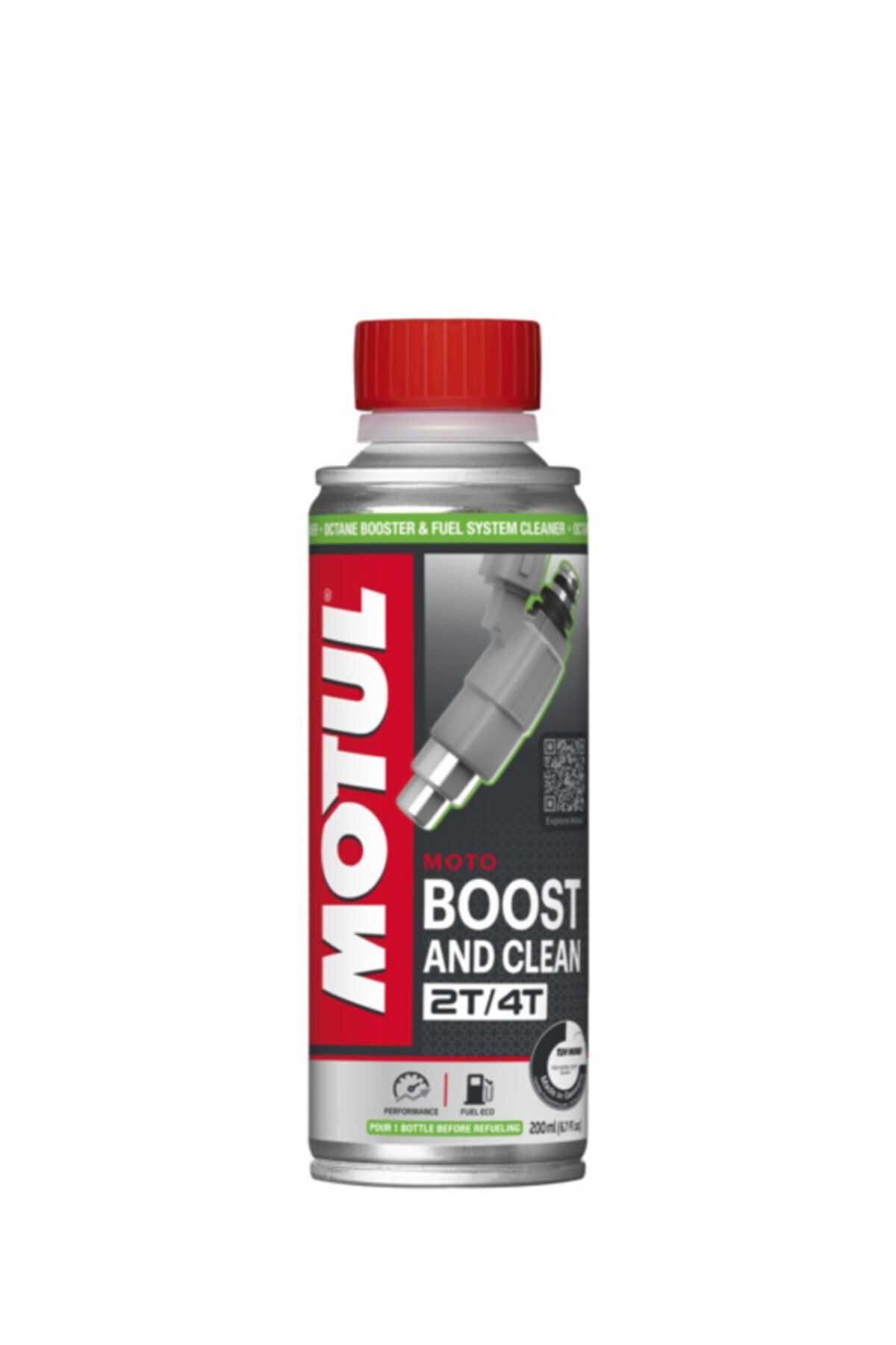 Motul Boost And Clean Benzin Oktan Arttırıcı Ve Yakıt Sistem Temizleyici 200ml