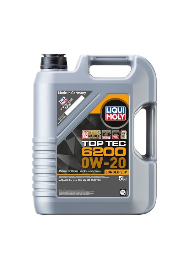 Liqui Moly Top Tec 6200 0W-20 Motor Yağı 5 L (20789)
