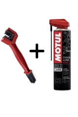 Motul C2 + Zincir Temizleme Fırçası