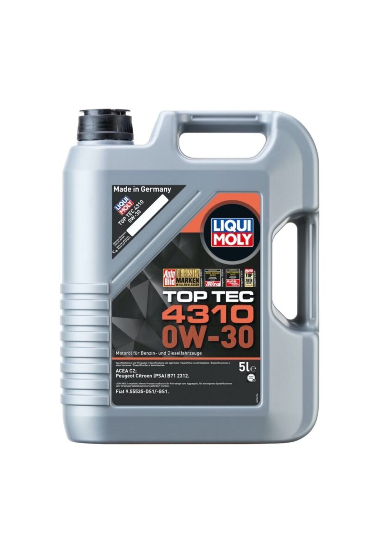 Liqui Moly Top Tec 4310 0w-30 Motor Yağı 5 Lt (2362)