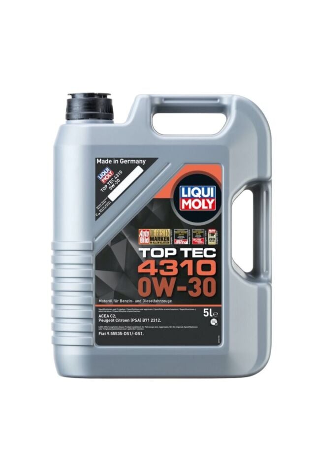 Liqui Moly Top Tec 4310 0w-30 Motor Yağı 5 Lt (2362)